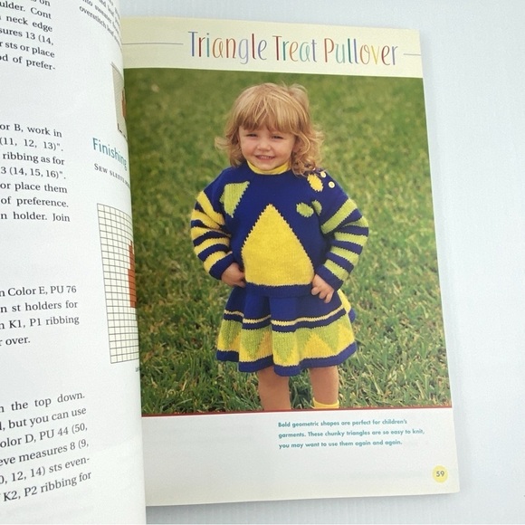 Paintbox Knits Book: More Than 30 Designs for Kids Clothing Pattern Softcover - Picture 9 of 9